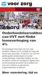 Mobile Screenshot of fnvvoorzorg.nl